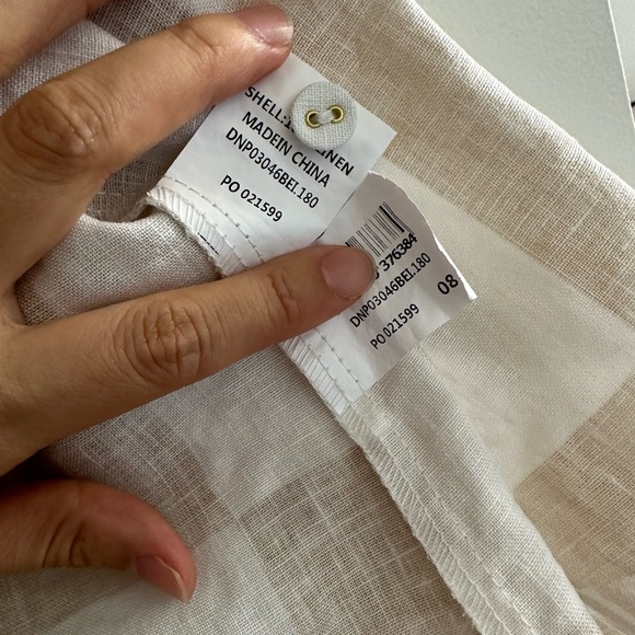 DISSH linen set is size 8. - Picture 8 of 10